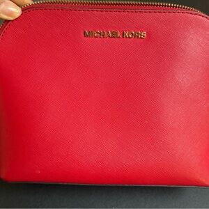 Michael Kors Medium Red Crossbody Bag
